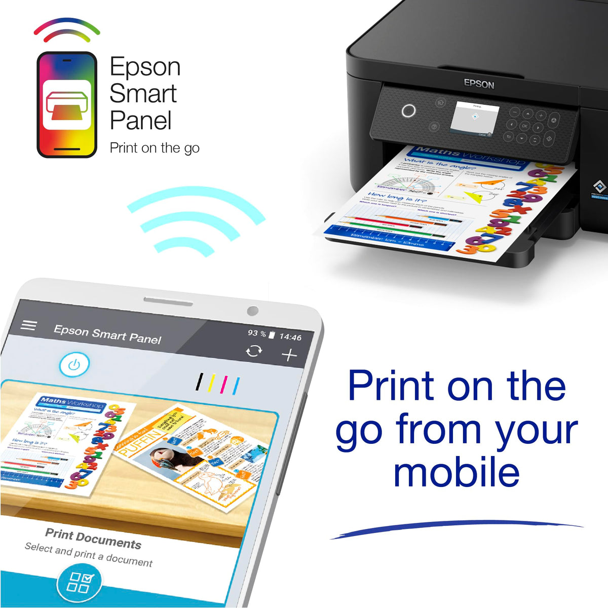 Epson Expression Home XP-4200 3-in-1 Ink Multifunction Printer, Scanner, Copier, WiFi, 1440dpi, Duplex, 2.4 Inch Display, DIN A4, incl. 3 Months Readyprint Flex Trial