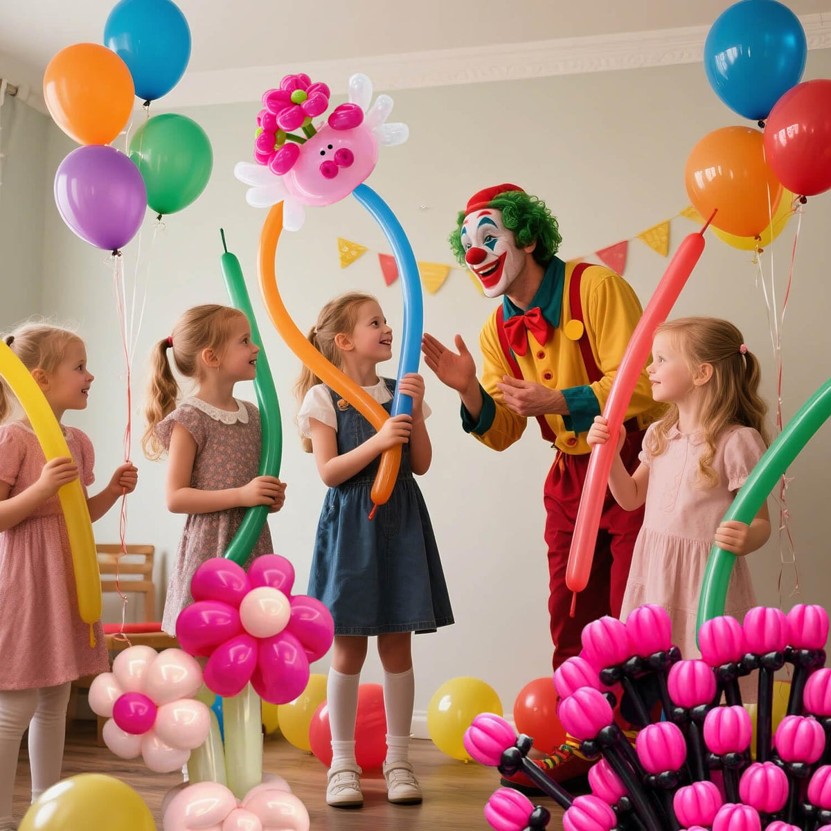 260 Black Long Balloons for Balloon Garland Thickening Skinny Latex Twisting Animals Modeling Christmas Birthday Wedding Party Festival Decorations 100pcs