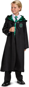 Harry Potter Slytherin Robe, Official Wizarding World Costume Robes, Classic Kids Size Dress Up Accessory, Child Size (4-6)