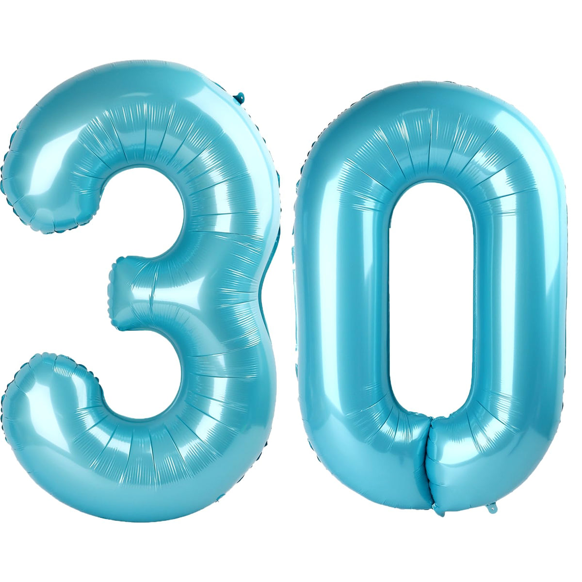 40 Inch Green Number 3 Balloons Foil Digital Helium Number Balloons
