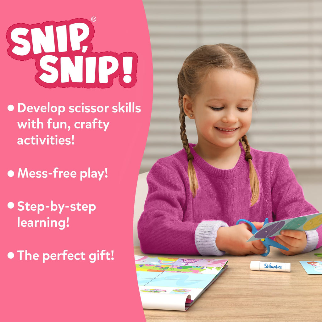 Skillmatics Snip Snip, Scissor Skills, Felt Craft Activity, Christmas Gift