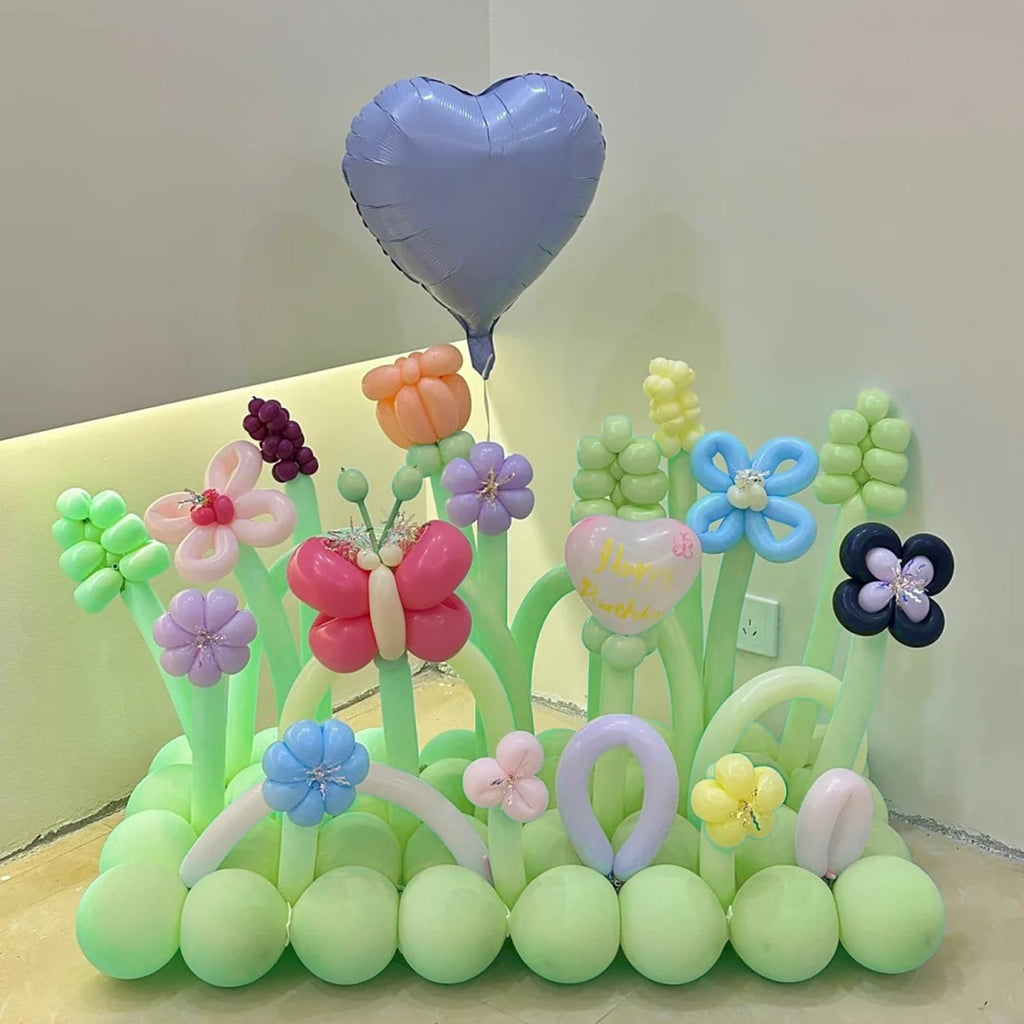ASIYUHY 260 Balloons Clear Long Balloons 100 Pack Twisting Animal Balloon