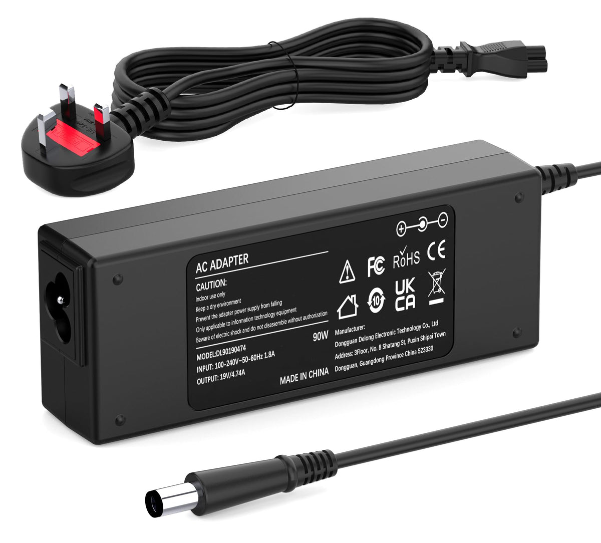 USB C Laptop Charger 45W Compatible with Acer HP Asus Lenovo Chromebook