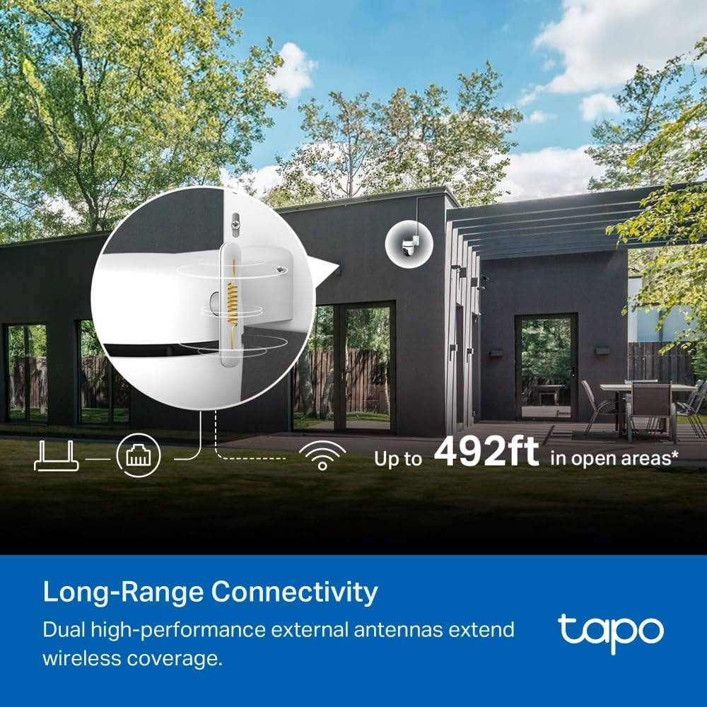 Tapo C530WS 3K 5MP Pan/Tilt Outdoor Security Camera CCTV Camera