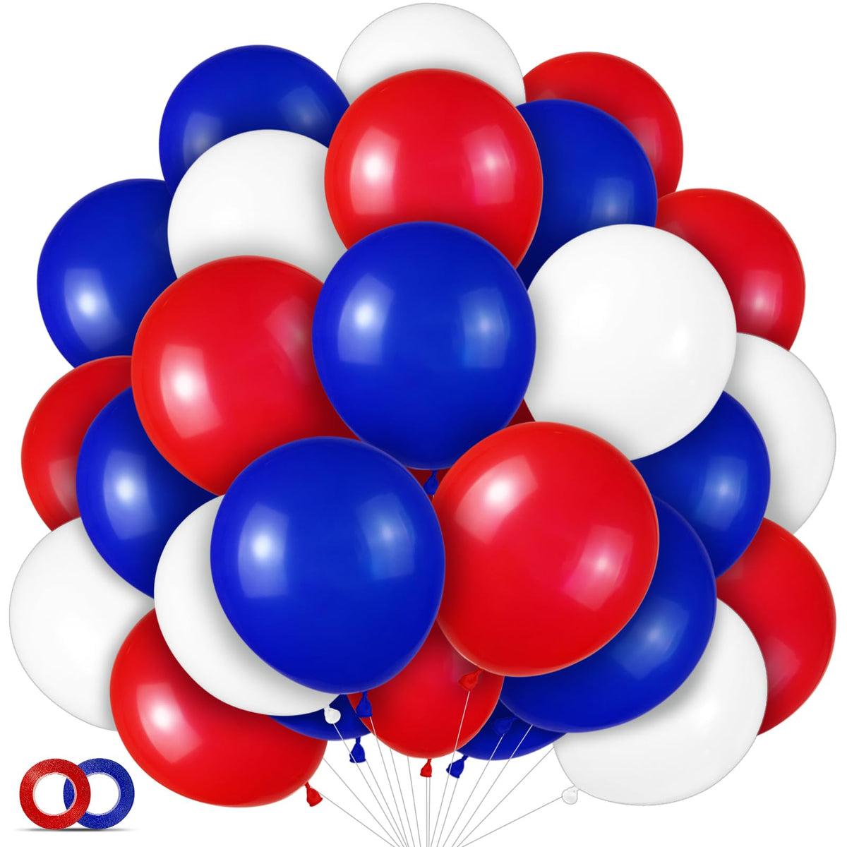 ASIYUHY Yellow Balloon 12 inch 100 Pack Thick Latex Helium Balloons