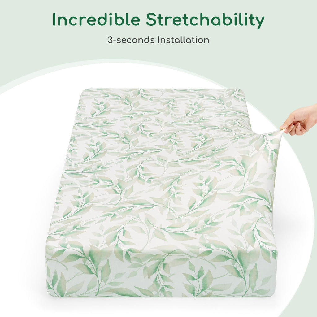Next to Me Crib Sheets 83x50 cm Fitted 2 Pack Bedside Crib Sheets