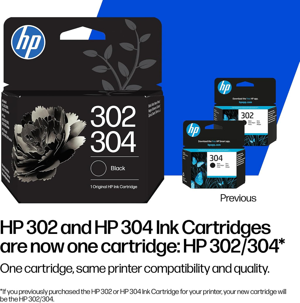 HP 302/304 Black Original Ink Cartridge
