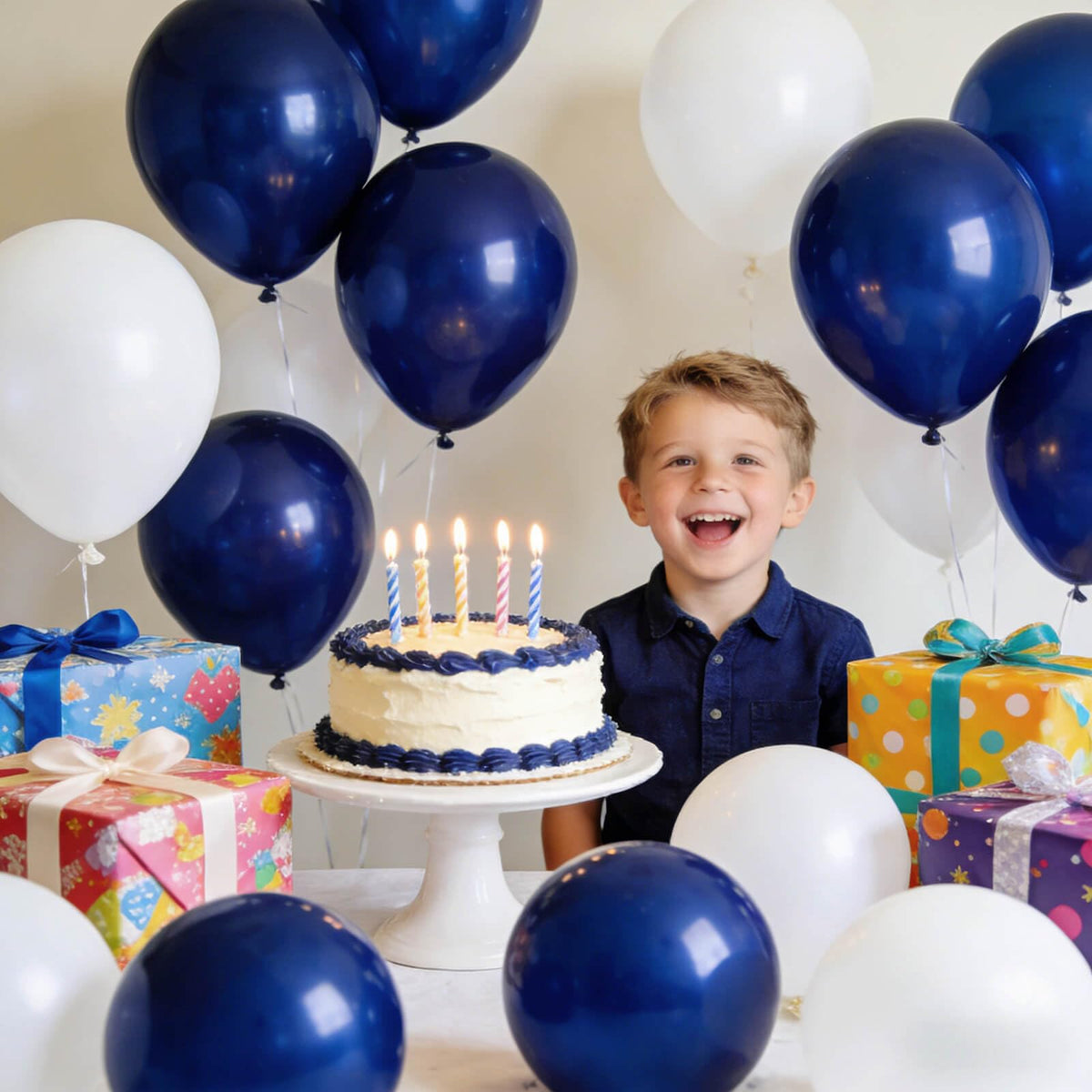 110pcs Black Balloon 12 inch, Black Latex Balloons for Birthday Party Baby Shower Wedding(with 2 Ribbons).