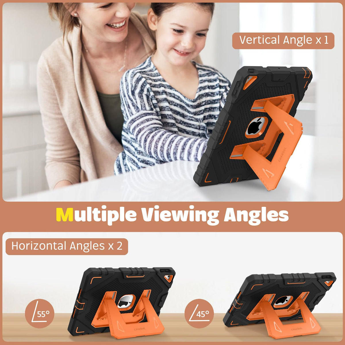 FINTIE Kid-Friendly Case for iPad 9th / 8th / 7th Generation 10.2 Inch