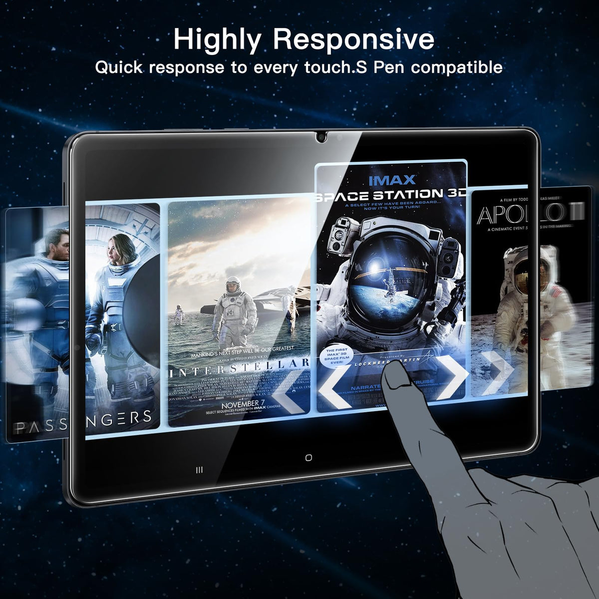 JETech Screen Protector for Samsung Galaxy Tab S8 Ultra 14.6", 2-Pack