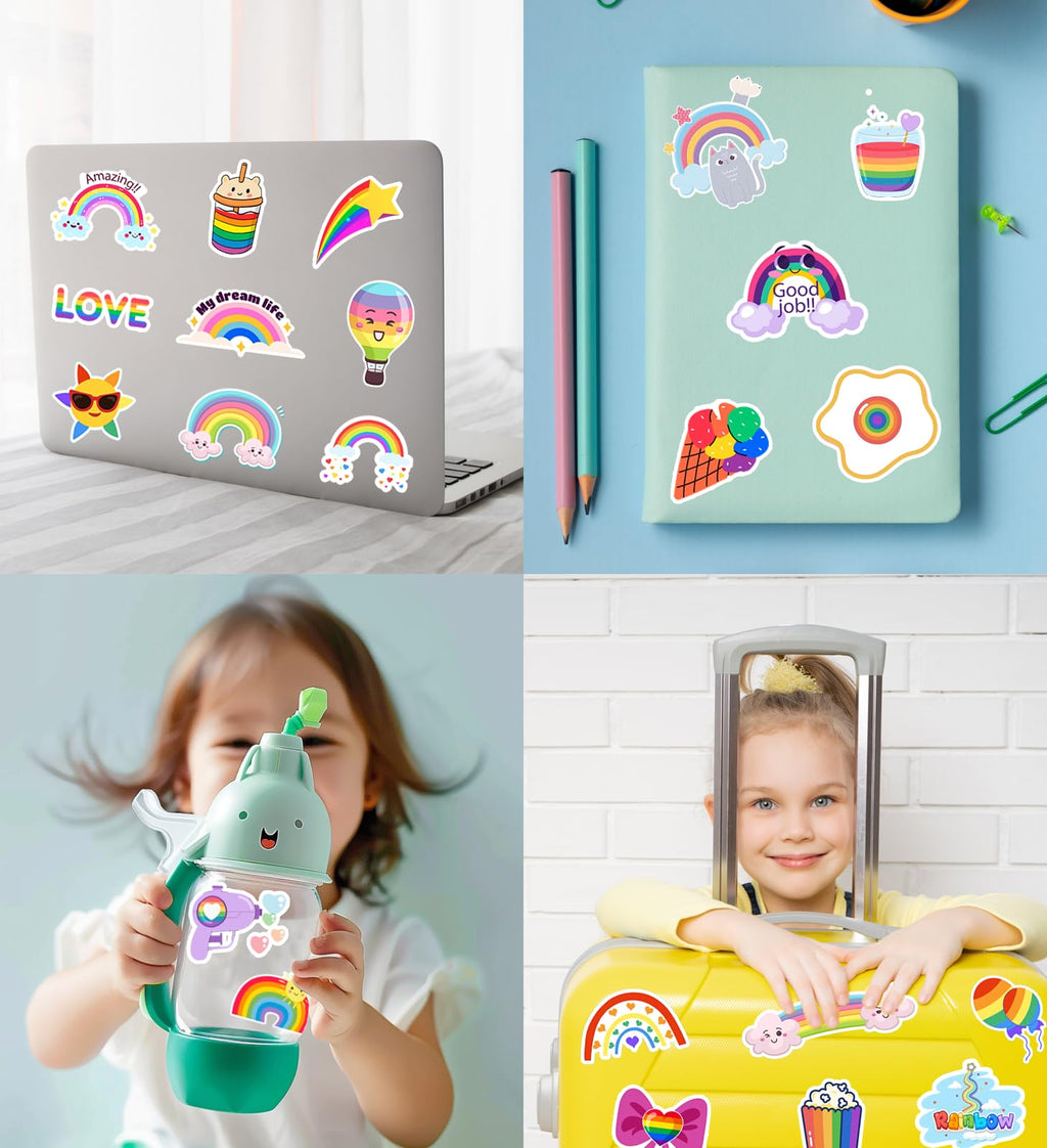Halloween Party Favors, Halloween Stickers,100PCS Vinyl Waterproof Stickers