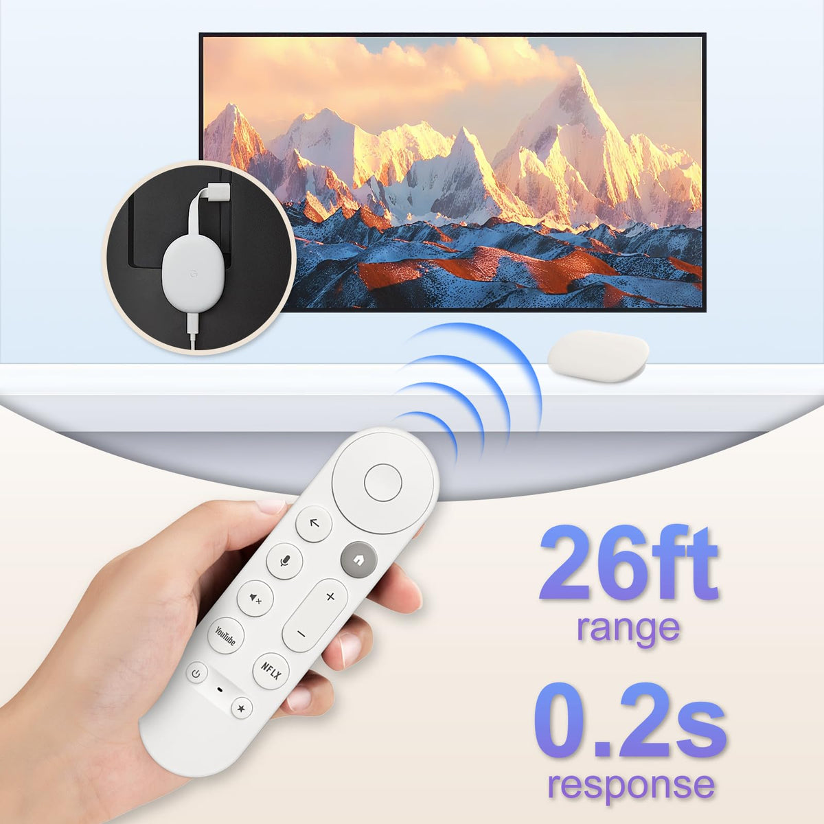 Universal TV Remote for Hisense-Smart-TV-Remote-Control-Replacement