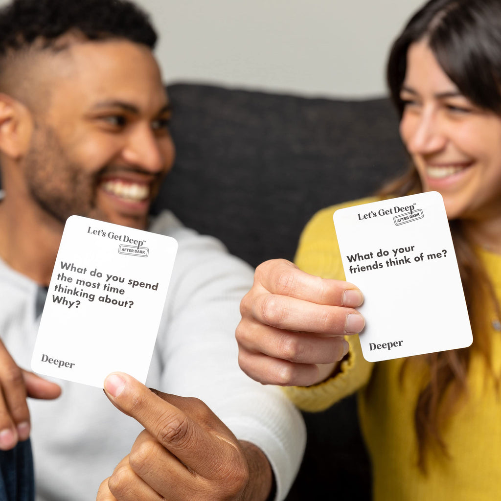 Let's Get Deep, A Question Card Game for Couples by Relatable