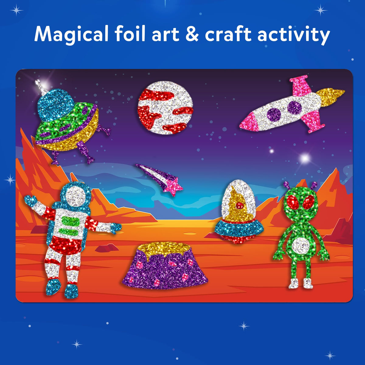 Skillmatics Foil Fun Disney Princess, Foil Art & Craft Kit, Christmas Gift