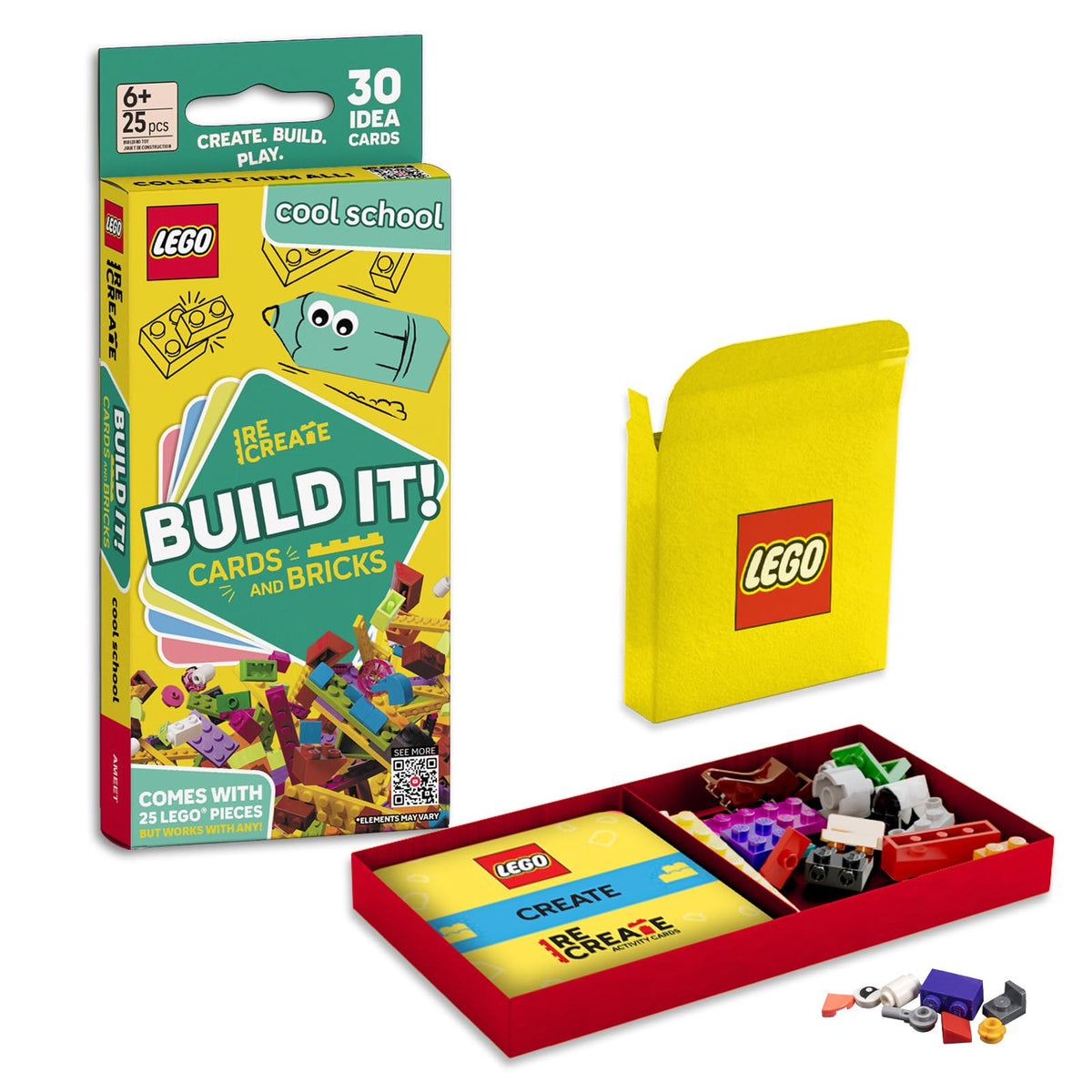 LEGO: Build IT! Cards and Bricks – Animals | Creative Building Ages 6+