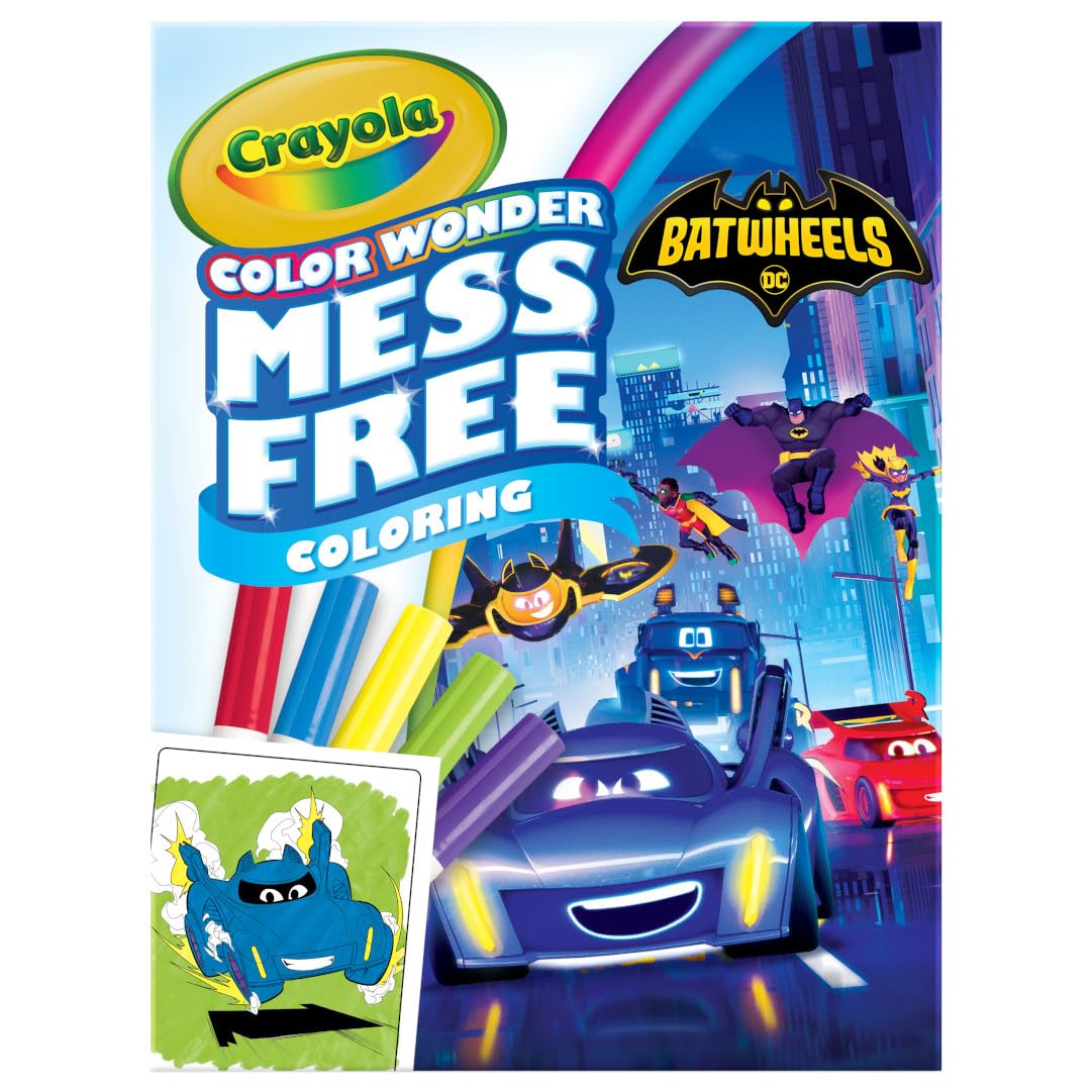 Crayola Color Wonder Mess Free Coloring Activity Set (30+ Pcs)