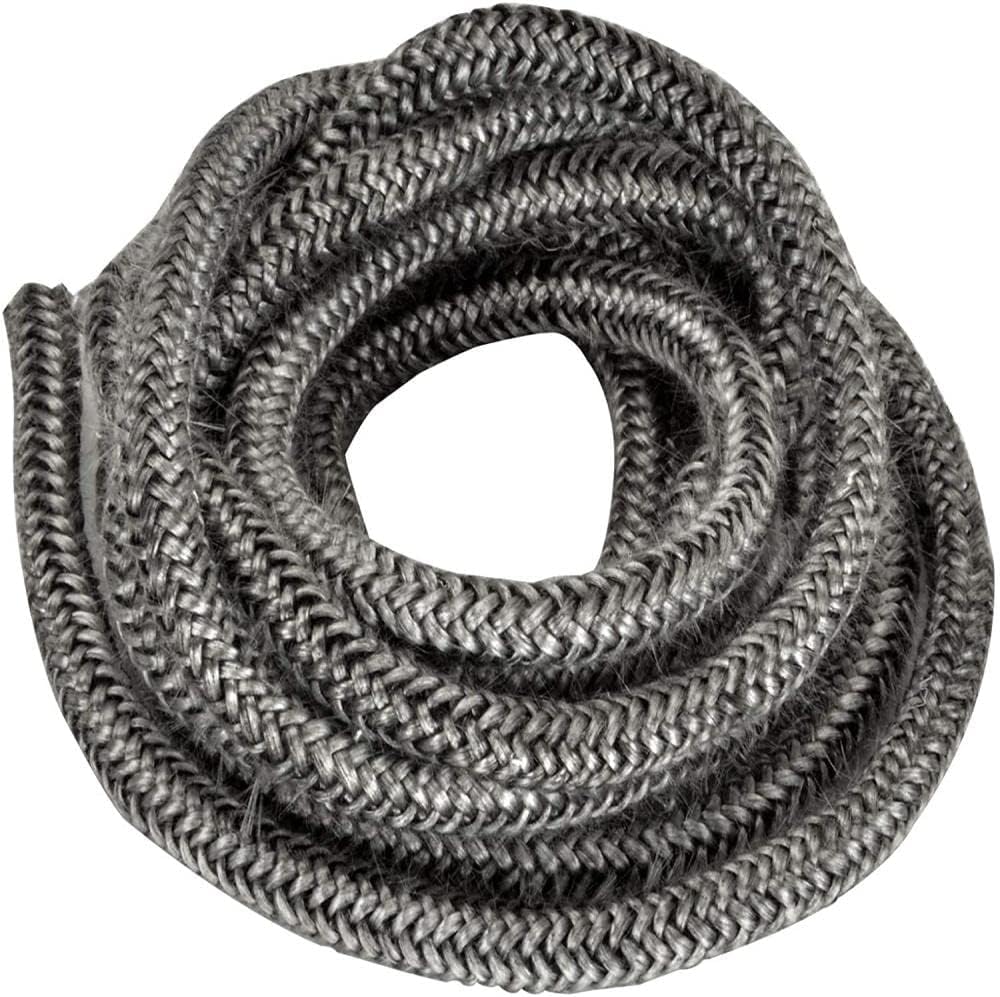 Stove Rope Kit 10mm x 2.5m Black 50ml Glue 100mm Tape