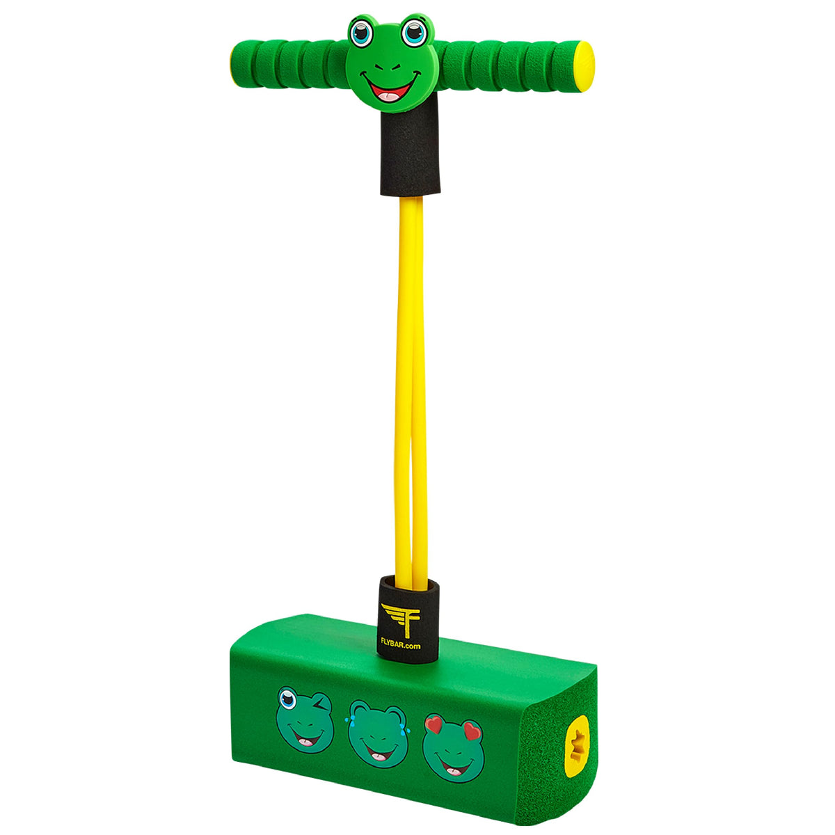 Flybar My First Foam Pogo Jumper for Kids Fun and Safe Pogo Stick, Durable Foam and Bungee Jumper for Ages 3 and up Toddler Toys, Supports up to 250lbs (Blue)