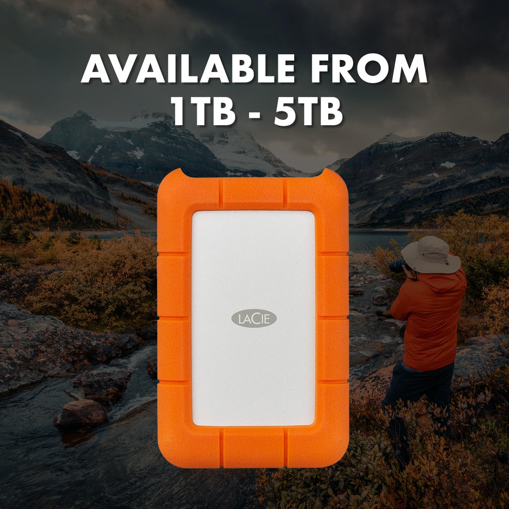 LaCie 2TB Rugged Secure | USB-C (STFR2000403)