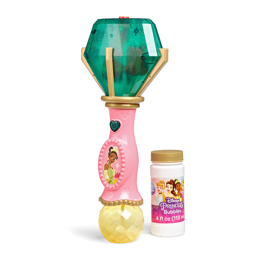 Little Kids Disney Mickey Mouse Light and Sound Musical Bubble Wand, Includes Bubble Solution, Multi (20511)