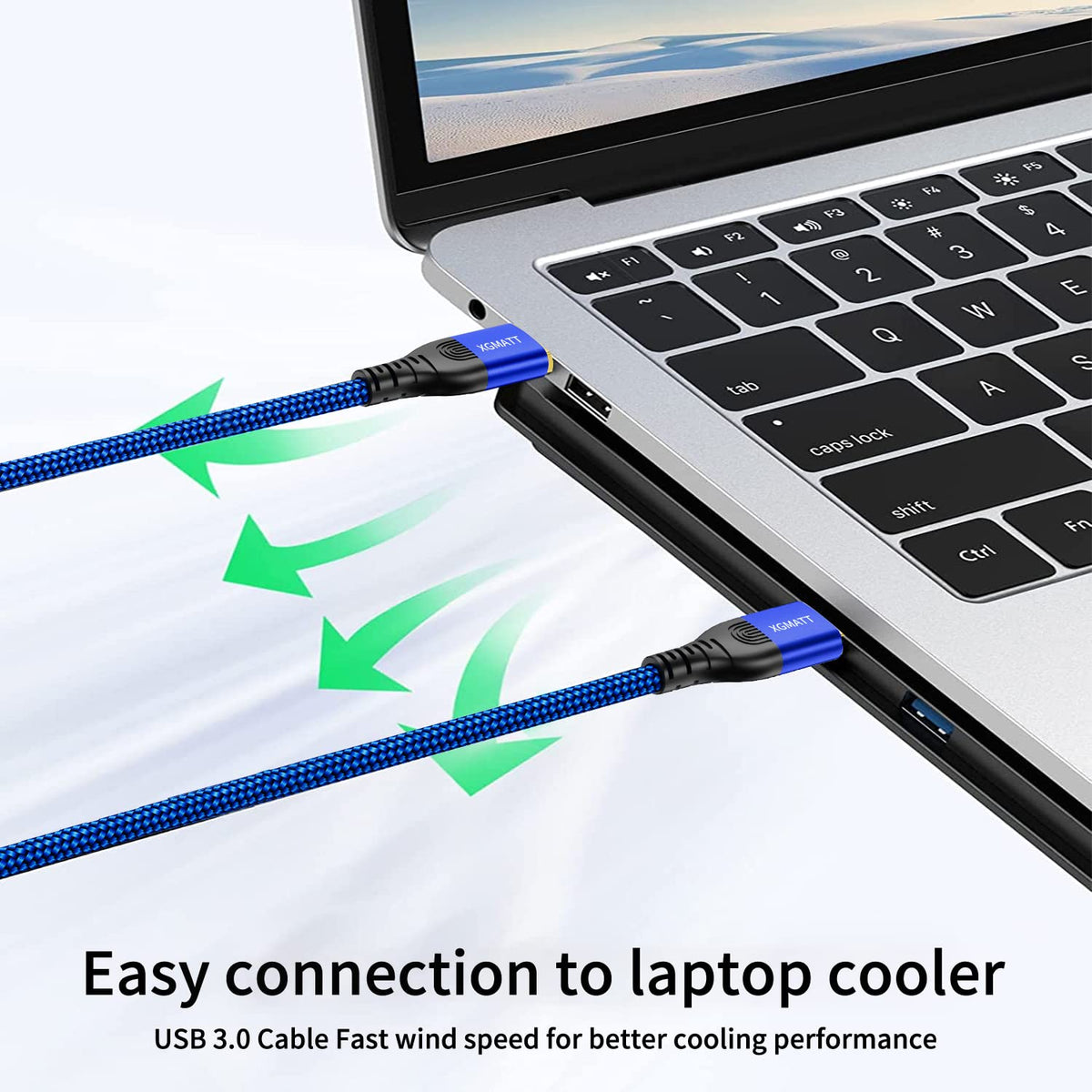 USB 3.0 Cable 2M,5Gbps High Speed Transfer USB Type A Male to Male Lead