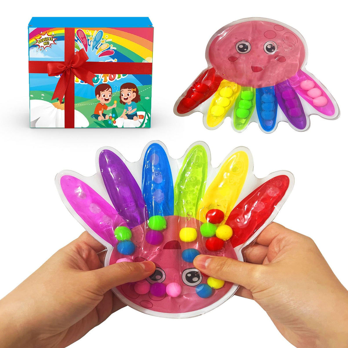 Color Sorting Sensory Toys, Fine Motor Skills Toys for Toddlers, Montessori Toys Preschool Learning Activitie, Sensory Activity Toy for Kids 3+ and Adults