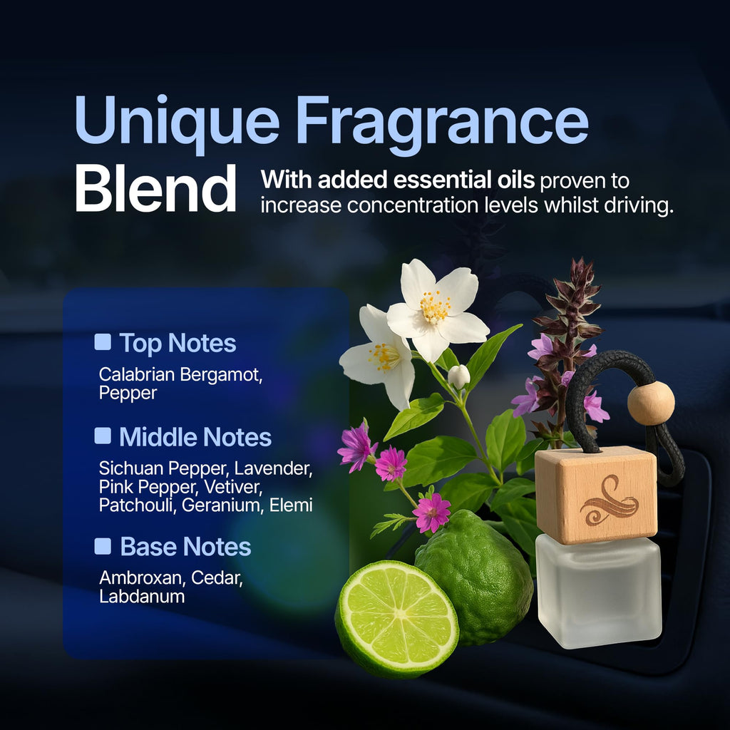 Car Air Freshener for Men - Suvage Inspired Perfume Diffuser Home by Perfa