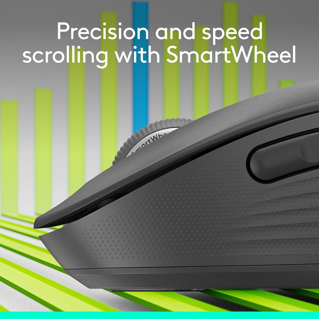 Logitech Signature M650 L Full Size Wireless Mouse - For Large Sized Hands
