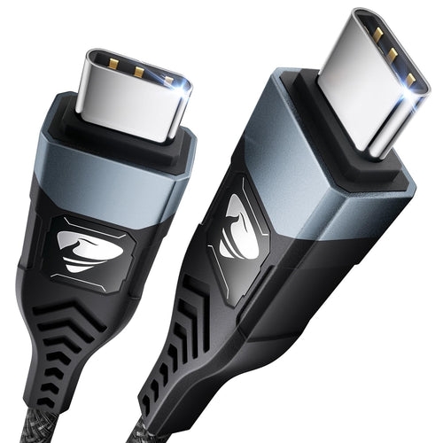 100W USB C to USB C, Fast Charging Cable 3M Long Type C Cable C to C Charger Fast Charg Lead Usbc to Usbc for iPhone 16 15 Pro Max Plus MacBook iPad Pro/Air Samsung Galaxy S23/S22/S21 Google Pixel