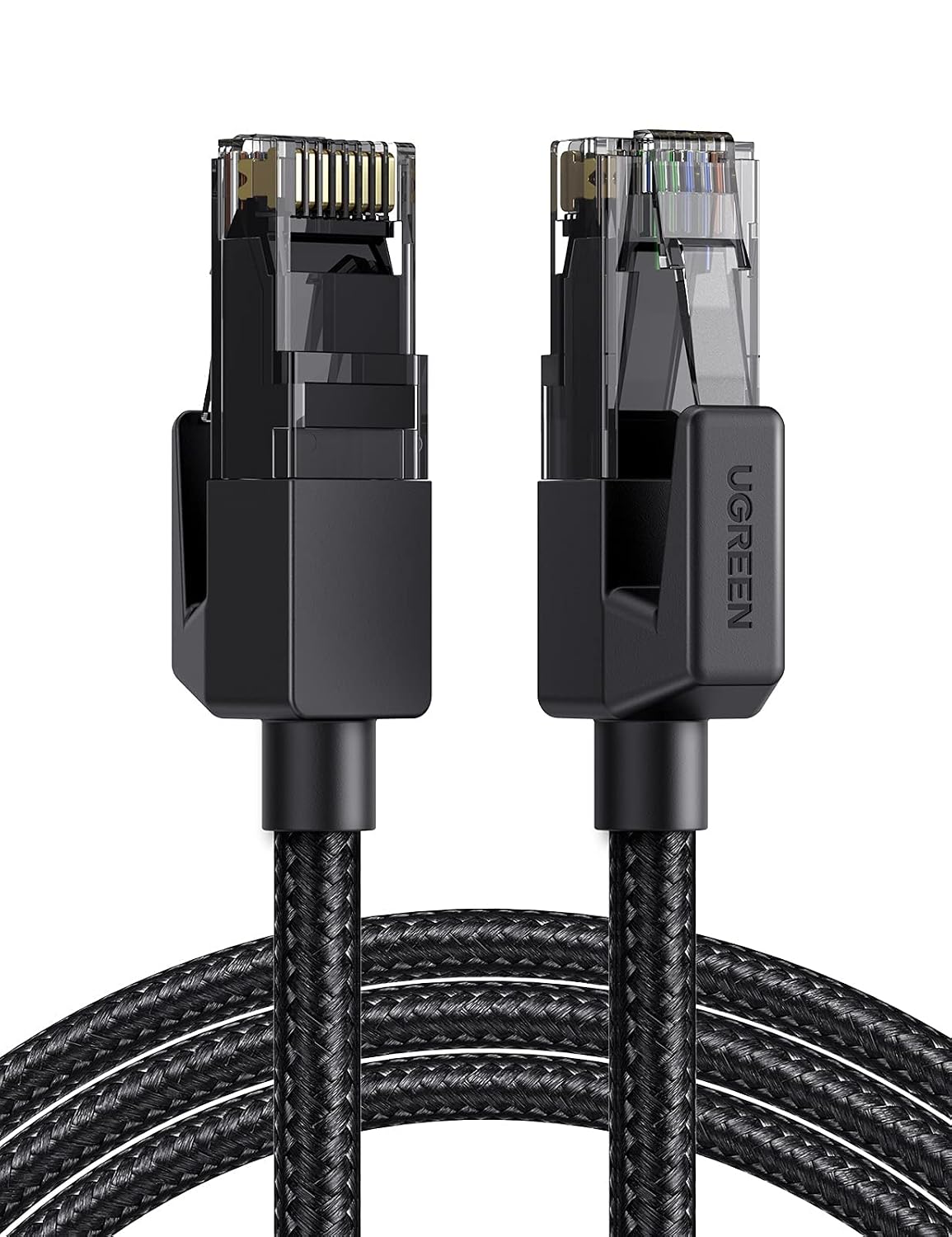 UGREEN Ethernet Cable 2M, High-Speed Gigabit Cat 6 Network Cable Braided