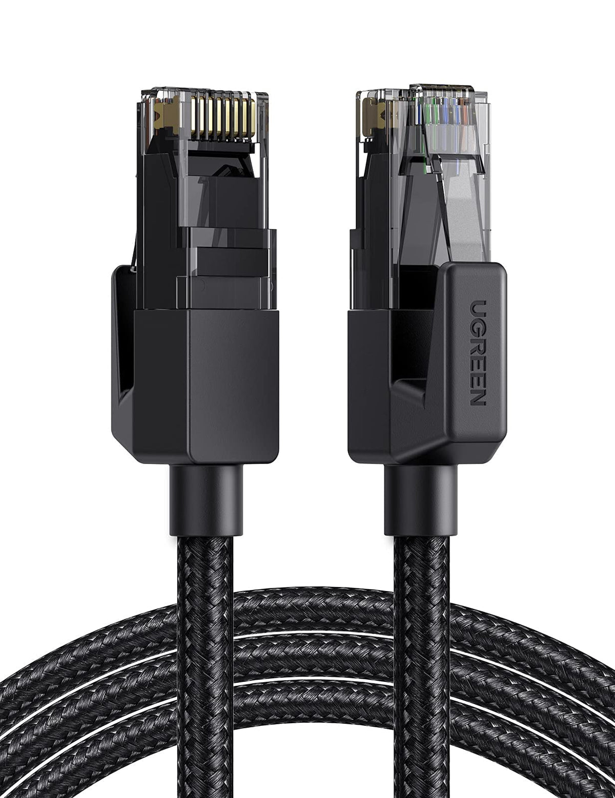 UGREEN Ethernet Cable 15M, High-Speed Gigabit Cat 6 Network Cable Braided