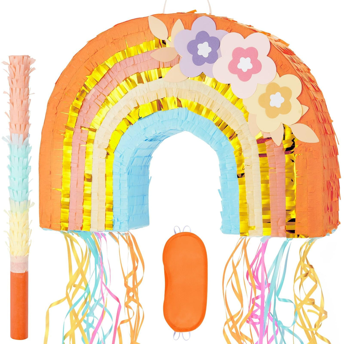 WERNNSAI Easter Bunny Piñata - Easter Rabbit Piñata, Spring Party Decor