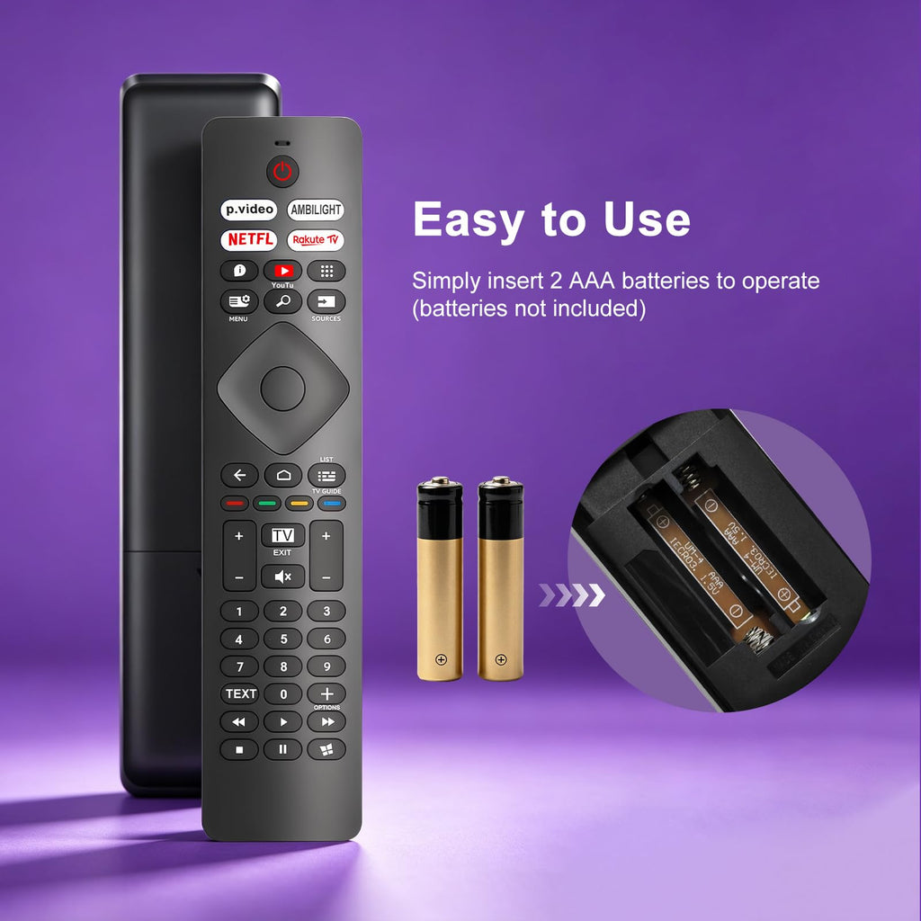 Magic Remote for LG-TV-Remote, Replacement for LG Smart TV Remote Control, AN-MR20GA Compatible Universal Remote Control with Voice, Pointer and Netflix/Prime Video Hotkeys