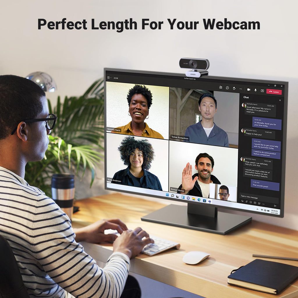 UGREEN USB 3.0 Extension Cable A Male to A Female Aluminium 5Gbps 1M