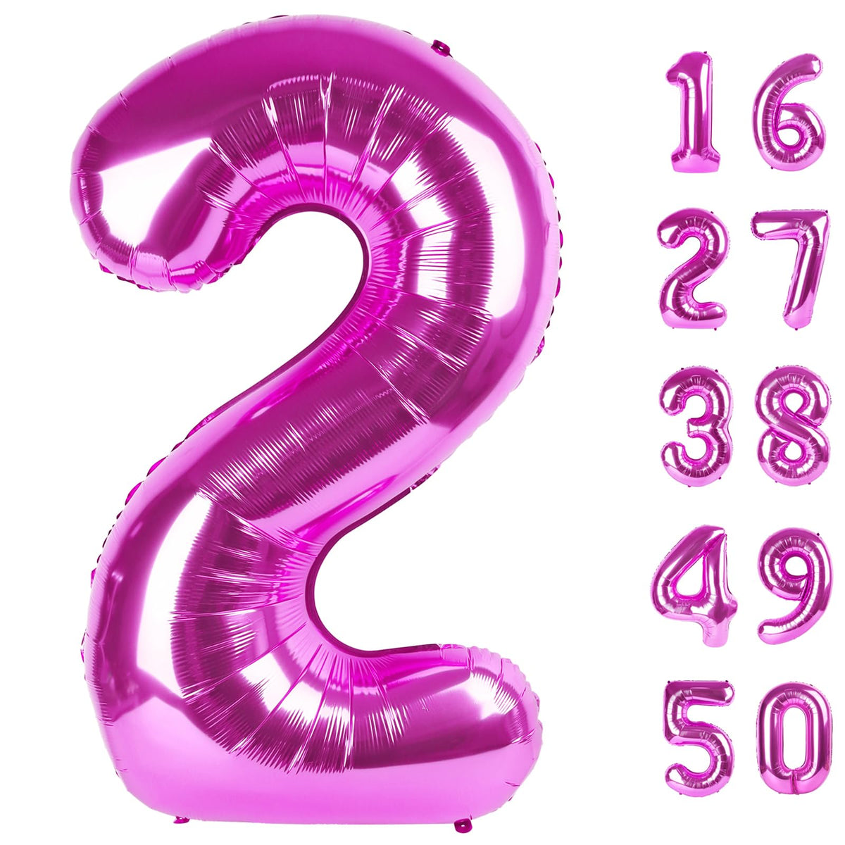 40 Inch Green Number 3 Balloons Foil Digital Helium Number Balloons