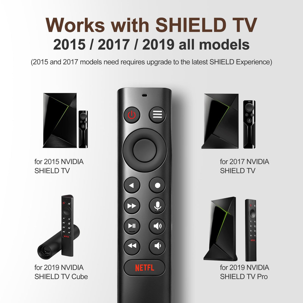 Magic Remote for LG-TV-Remote, Replacement for LG Smart TV Remote Control, AN-MR20GA Compatible Universal Remote Control with Voice, Pointer and Netflix/Prime Video Hotkeys