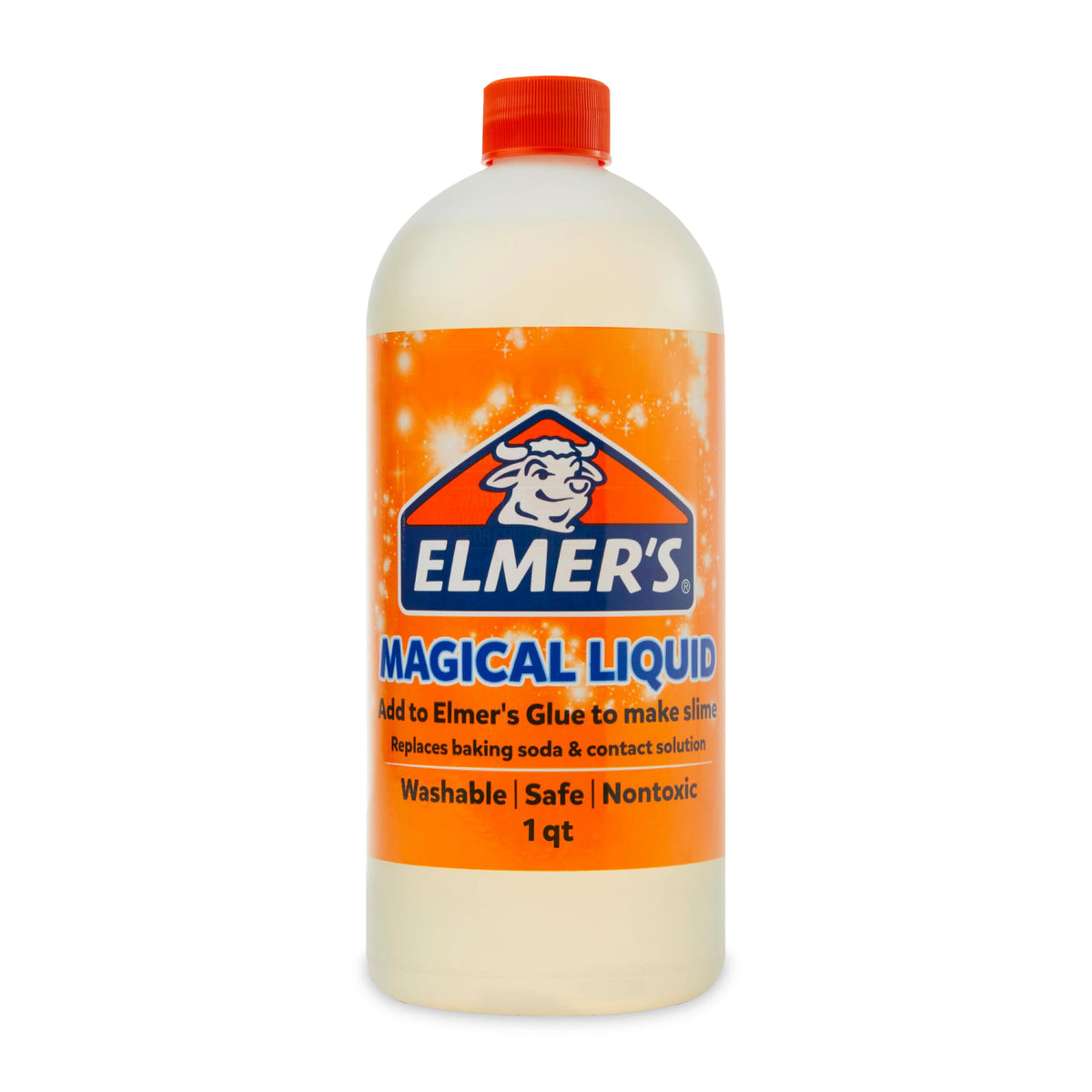 Elmer's Magical Liquid, Slime Activator Solution, Updated Formula for Double Slime Output, Safe, Washable, 8.75 fl oz - Kids Activity, Arts & Crafts, #1 Teacher Brand