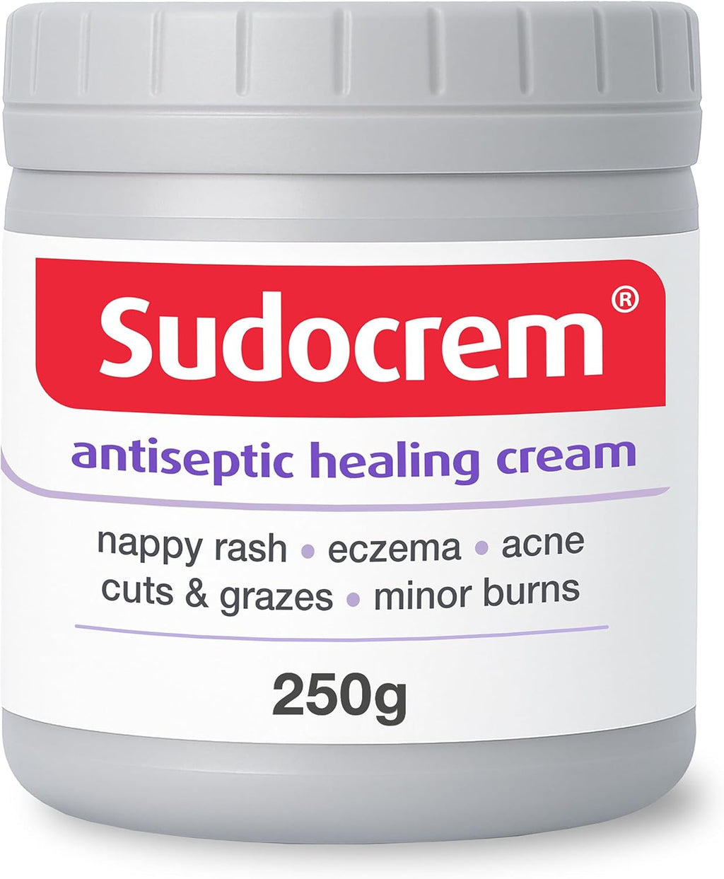 Sudocrem® Antiseptic Healing Cream, Zinc Oxide Cream, 250g