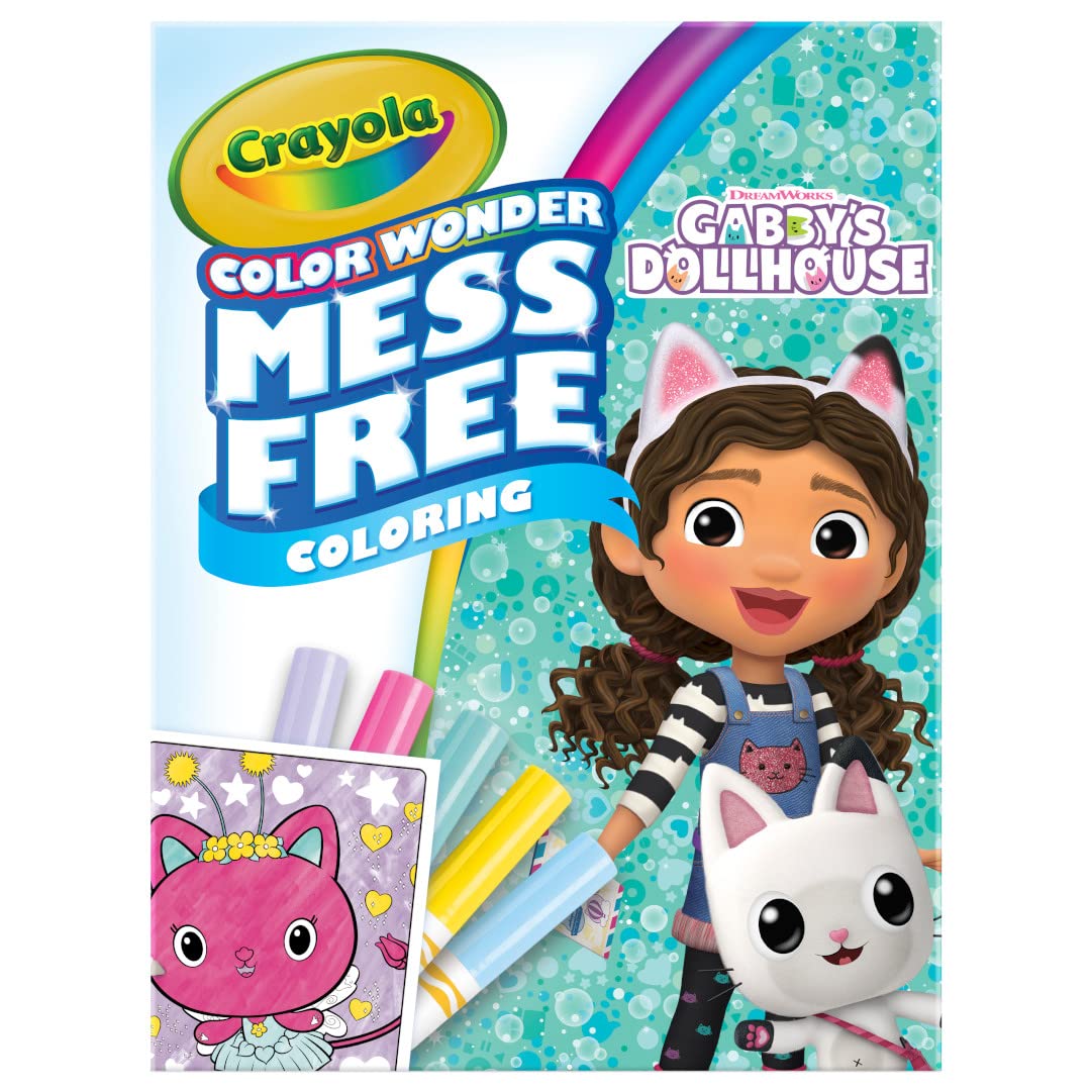 Crayola Bluey Color Wonder Coloring Set, 18 Mess Free Toddler Coloring Pages & 5 Markers, Bluey Activity Set for Kids, Gift for Toddlers, Ages 3+