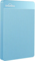 UnionSine External Hard Drive 1TB Ultra Slim Portable Hard Drive USB 3.0 HDD Storage Compatible for PC,Mac, Laptop, Xbox, Xbox one, PS4(Blue) HD2510
