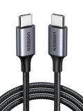 UGREEN 60W USB C to USB-C Charger Cable, Nylon Braided, 2M