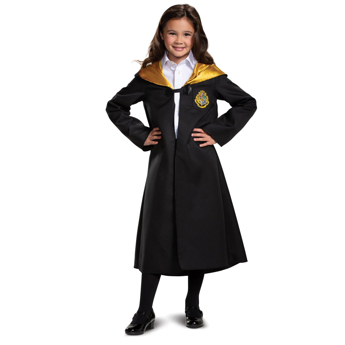 Harry Potter Slytherin Robe, Official Wizarding World Costume Robes, Classic Kids Size Dress Up Accessory, Child Size (4-6)