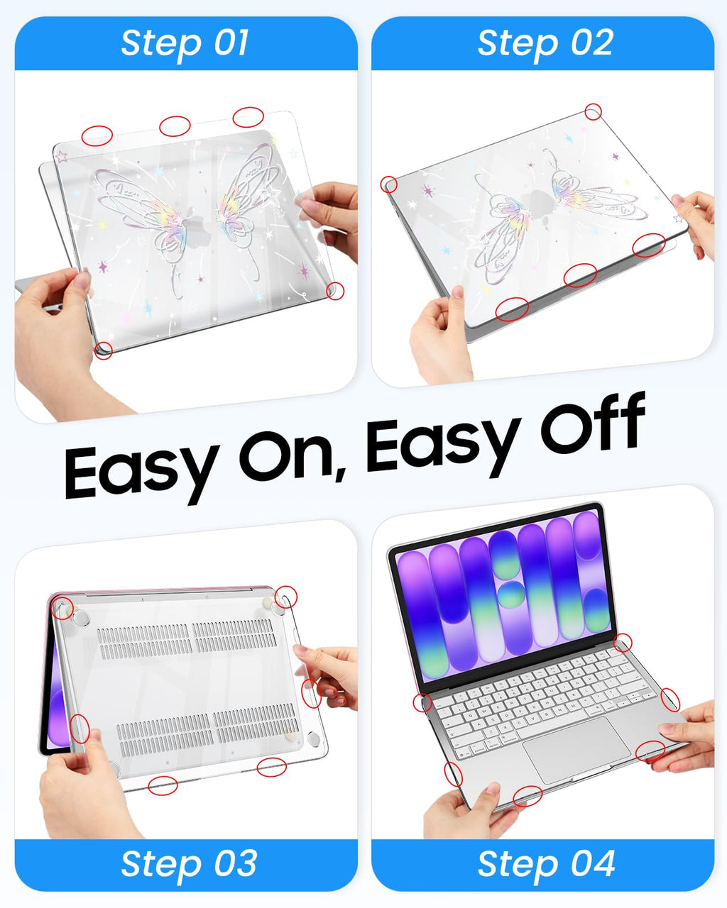 FINTIE Case for MacBook Neo 13-inch (2026) A18 Pro Chip (Model A3404)