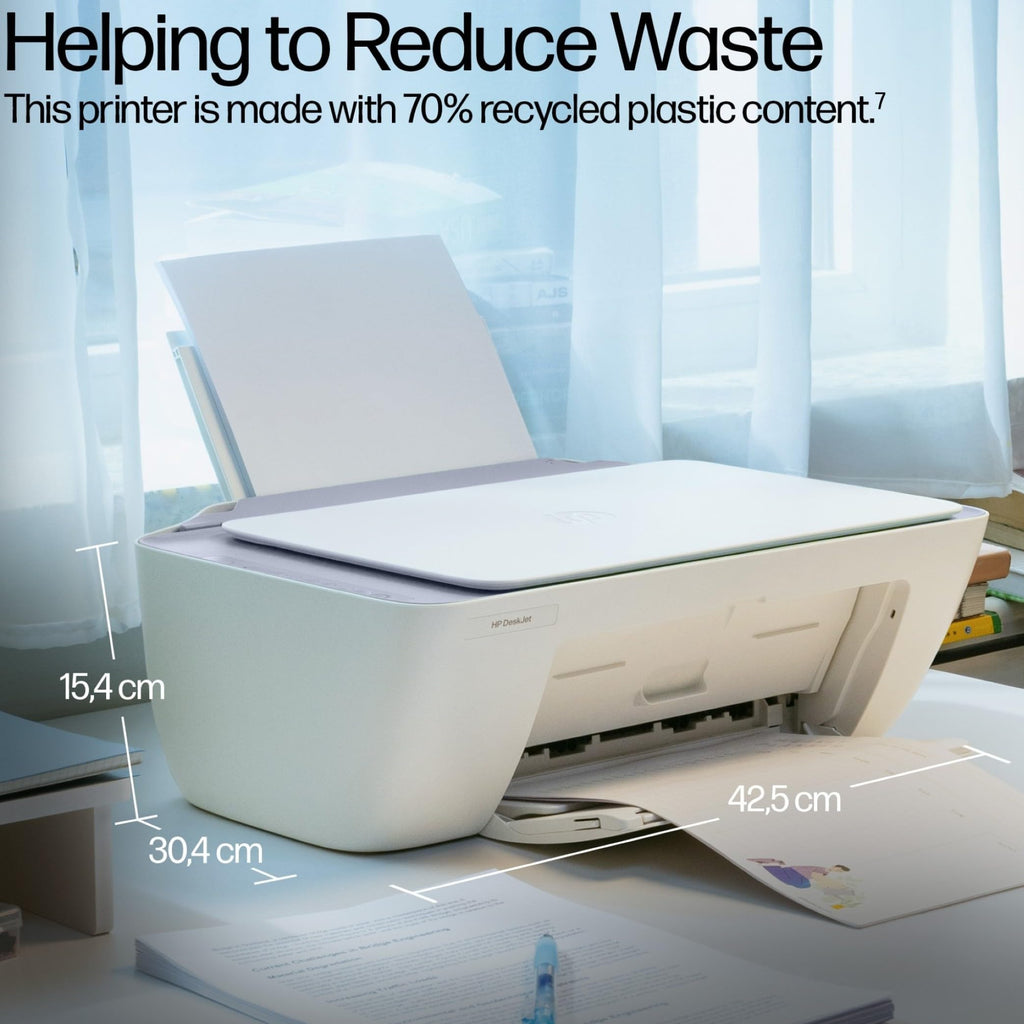 HP DeskJet 2921 All In One Printer | Colour | Wireless | Easy Setup & Reliable Wi-Fi | 3 months free Instant Ink Included | Print, Scan & Copy