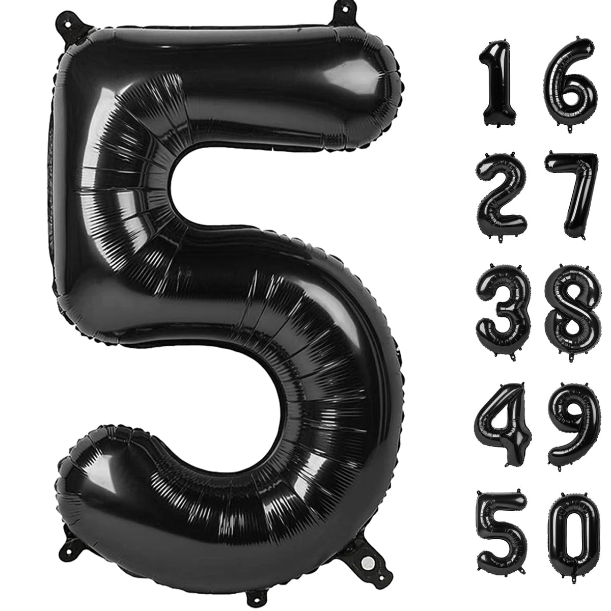 40 Inch Green Number 3 Balloons Foil Digital Helium Number Balloons