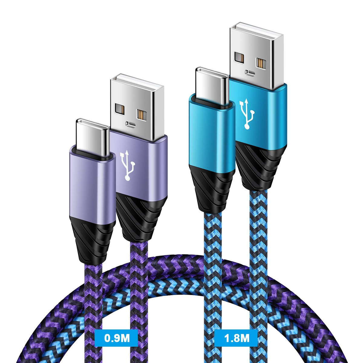 USB C Fast Charger Cable, [3Pack 3FT] Type C Samsung Charger Cable USB C