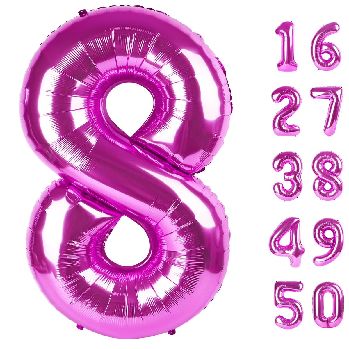 40 Inch Green Number 3 Balloons Foil Digital Helium Number Balloons