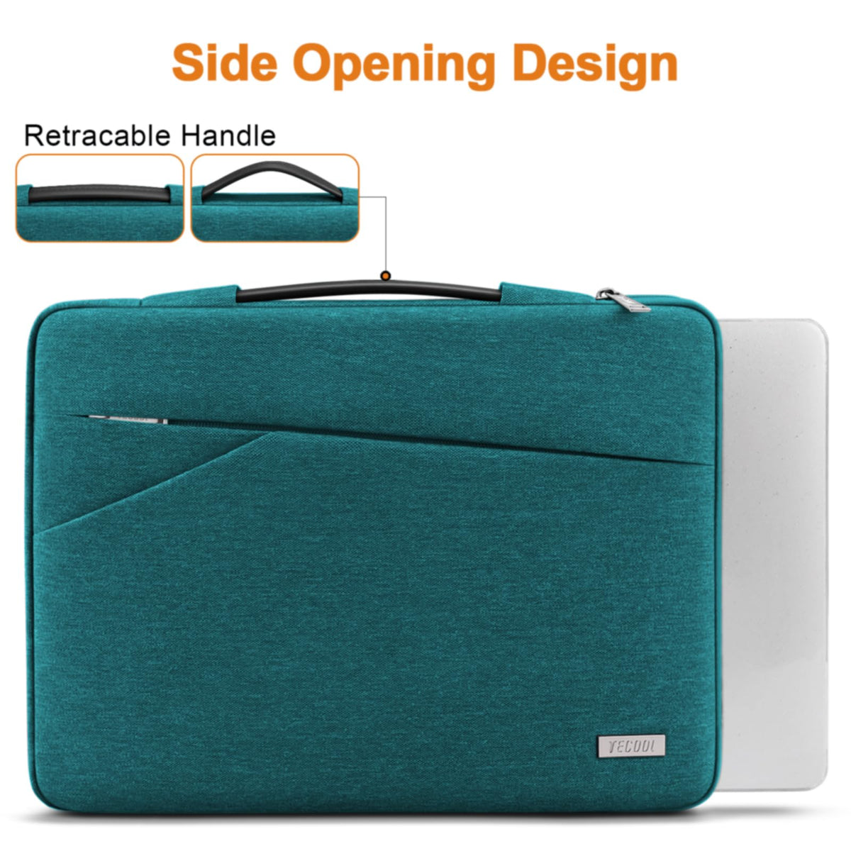 TECOOL 14 Inch Laptop Sleeve Protective Case Waterproof Computer Case