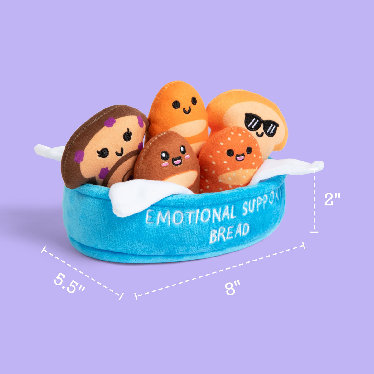 Emotional Support Pals Cheez-It, Cute Stuffed Animals by Relatable