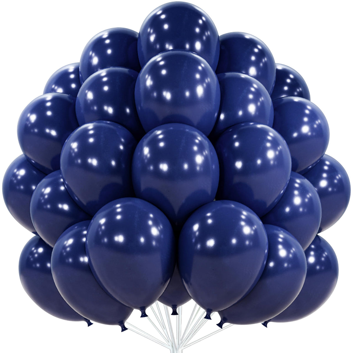 PartyWoo Light Blue Balloons 101pcs Baby Pastel Sky Aqua Blue Color 12 Inch
